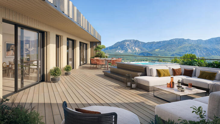 Les Terrasses du Port : un projet conçu à Aix-les-Bains